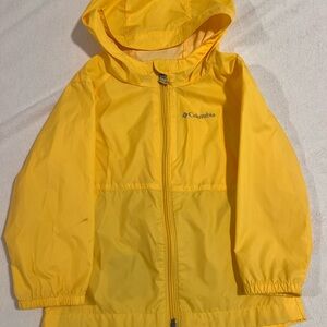 Columbia Kids Yellow Hooded Jacket